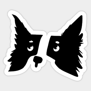 Border Collie working dog Sticker